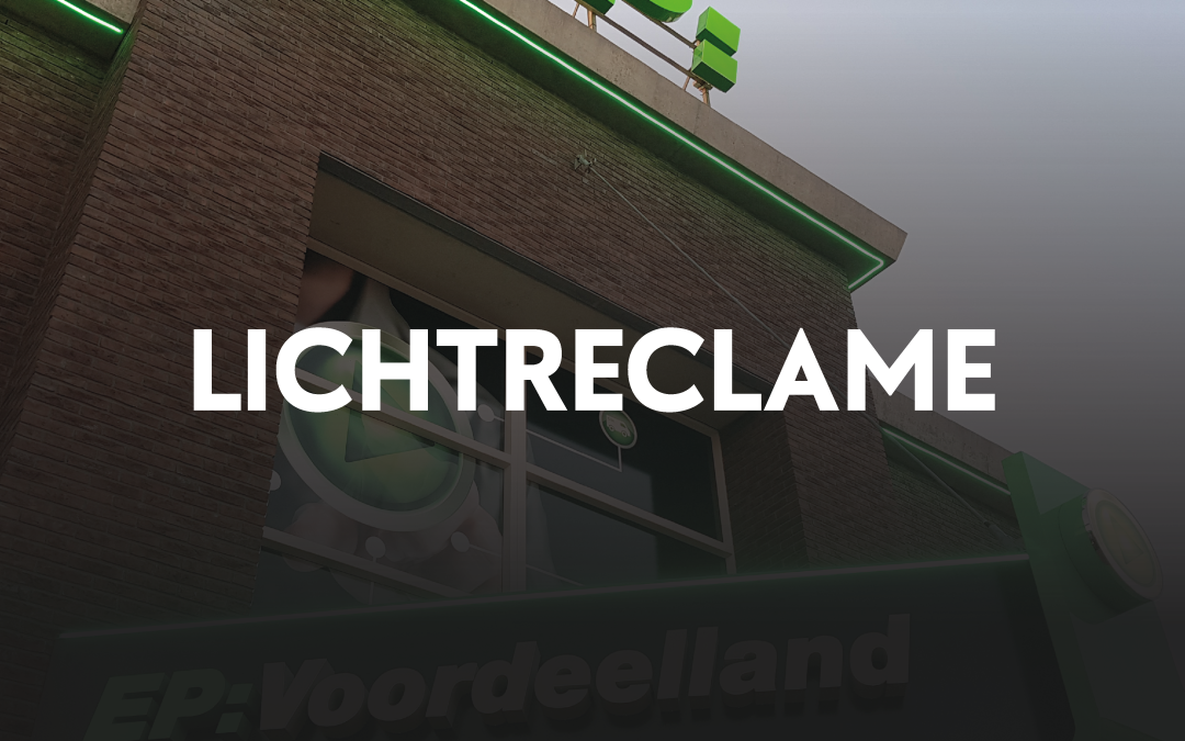 Lichtreclame – productblad